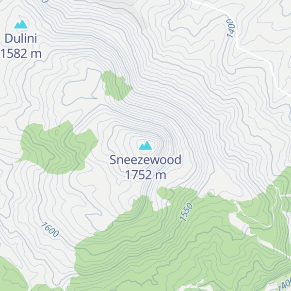 Map of Sneezewood
