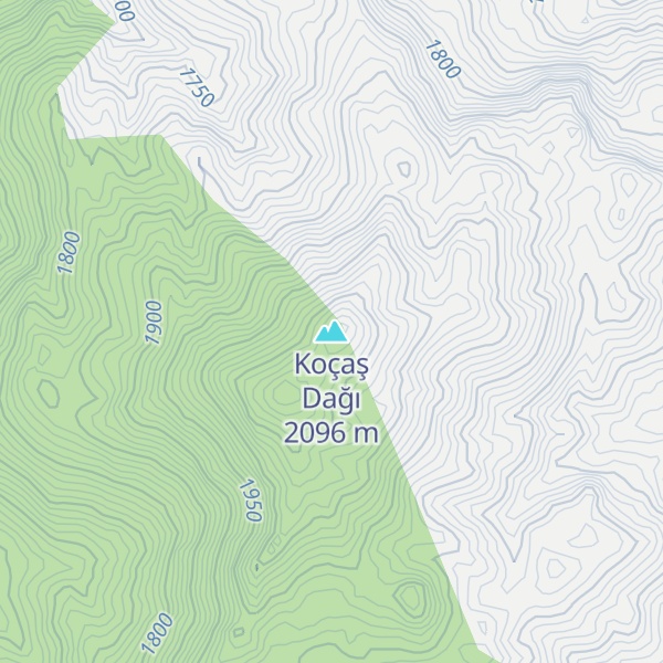 Map of Koçaş Dağı