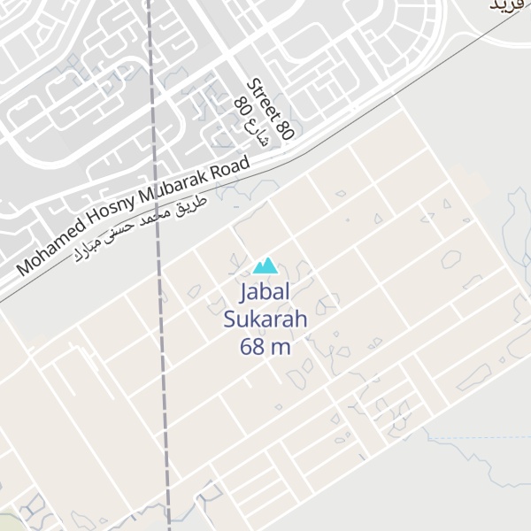 Map of Jabal Sukarah