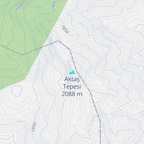 Map of Aktaş Tepesi