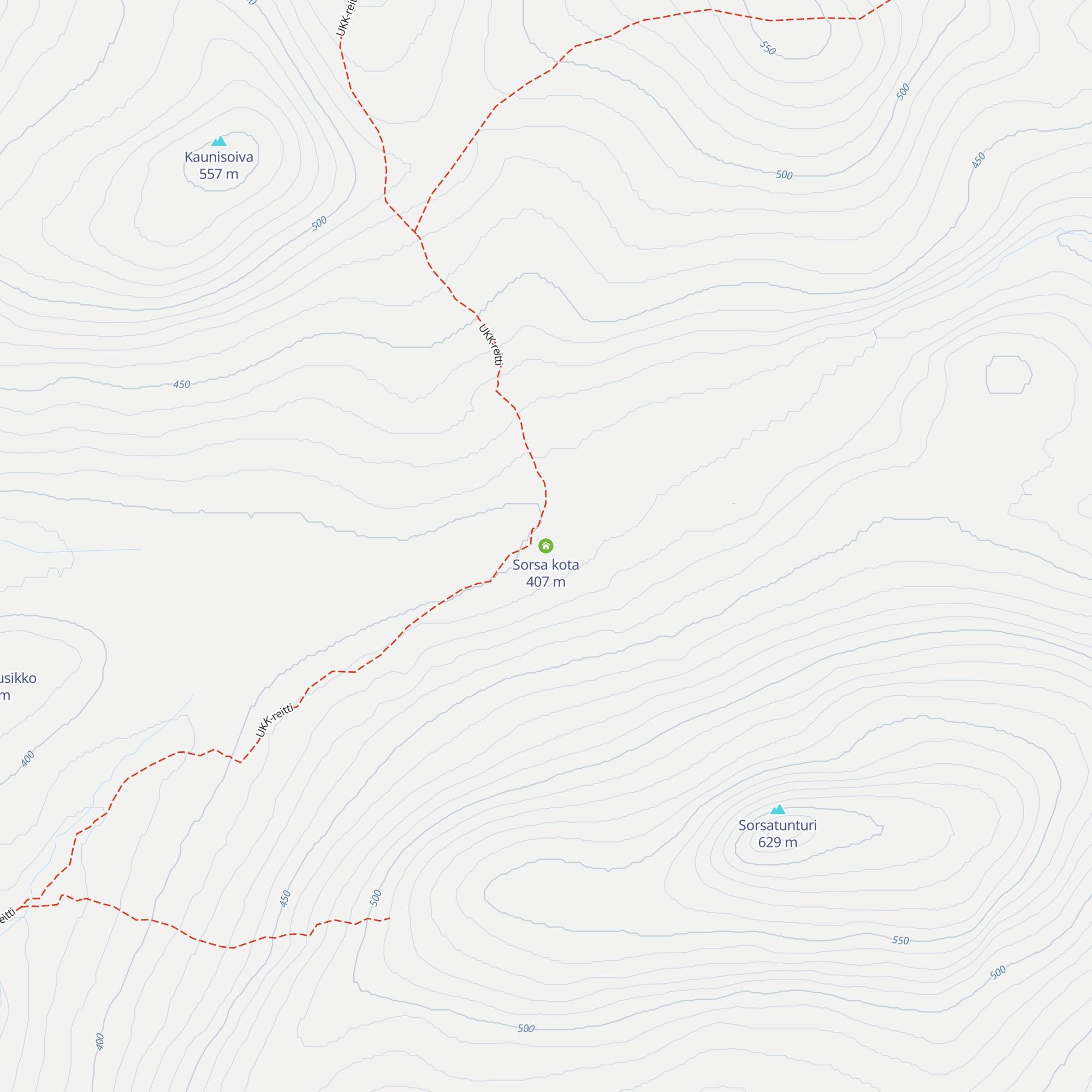 Sorsa kota map