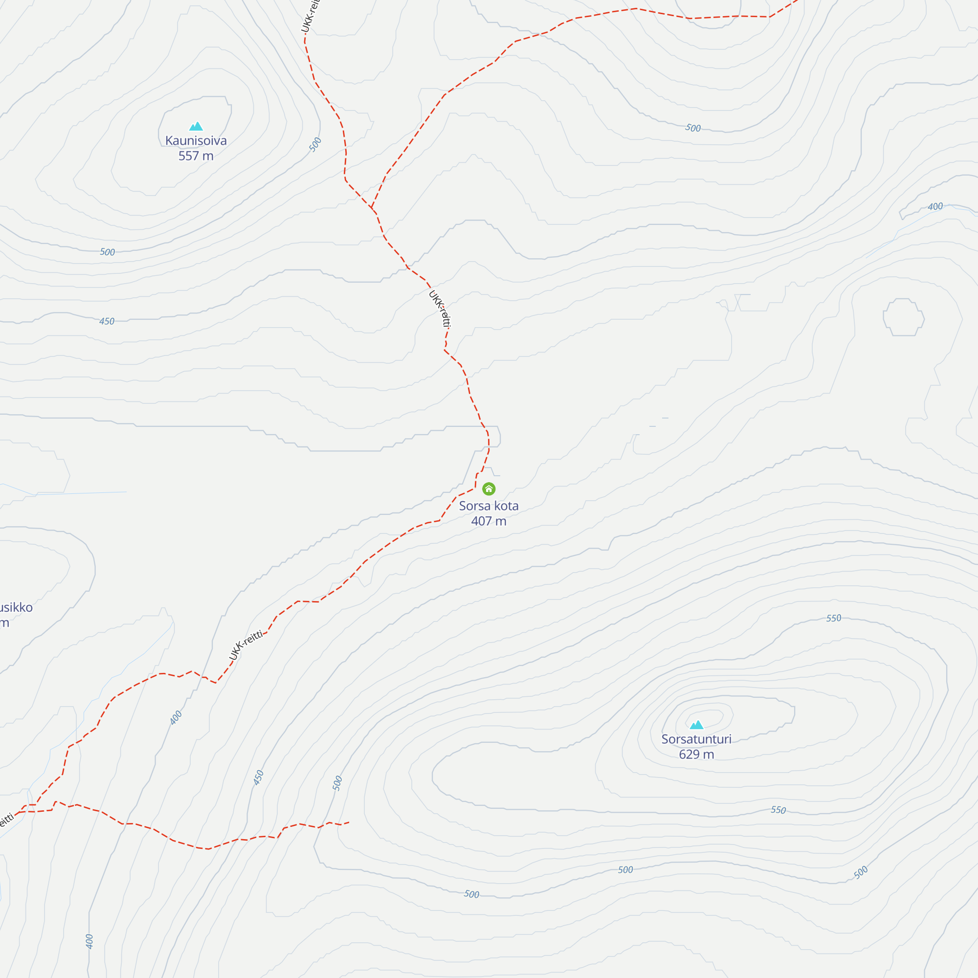 Sorsa kota map