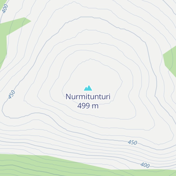 Map of Nurmitunturi