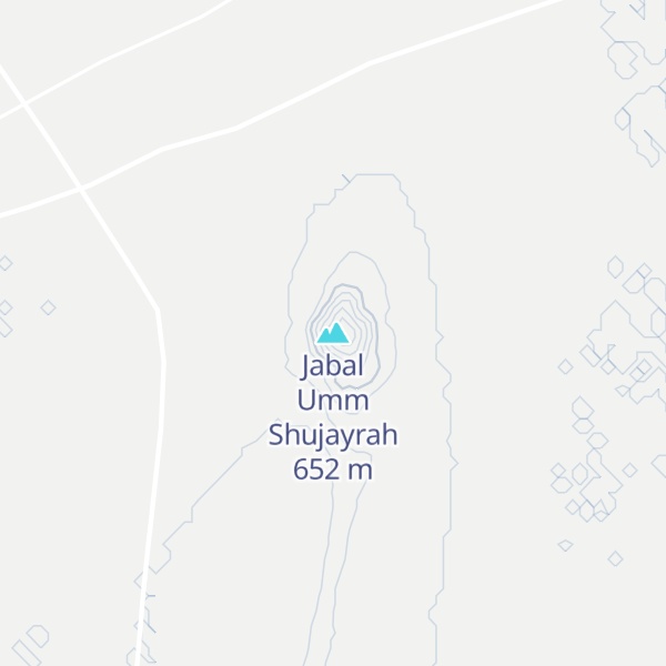 Map of Jabal Umm Shujayrah