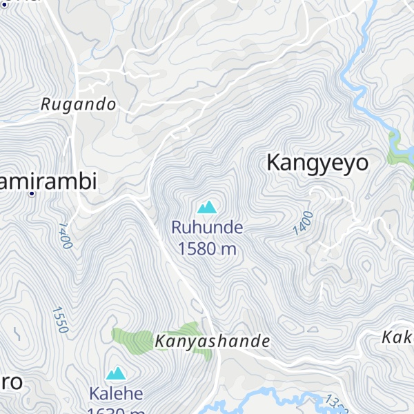 Map of Ruhunde