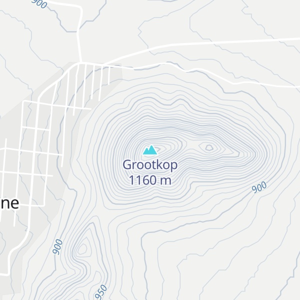 Map of Grootkop
