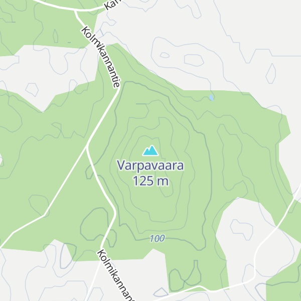 Map of Varpavaara