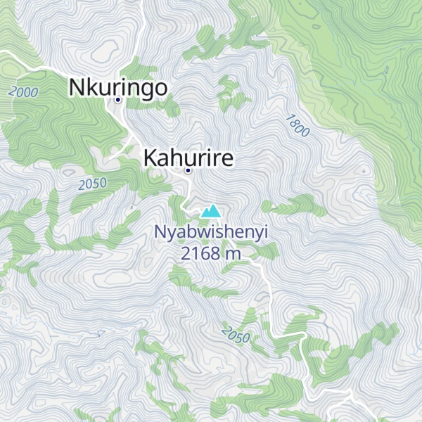 Map of Nyabwishenyi