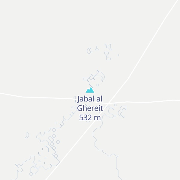 Map of Jabal al Ghereit