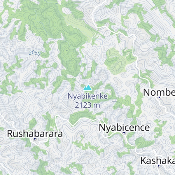 Map of Nyabikenke