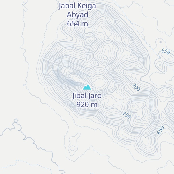 Map of Jibal Jaro