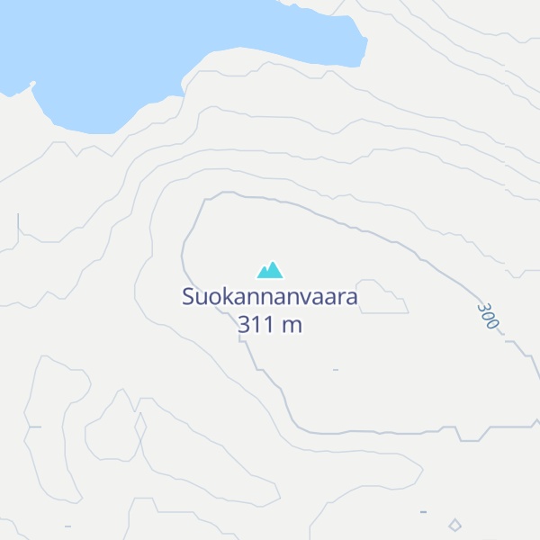 Map of Suokannanvaara