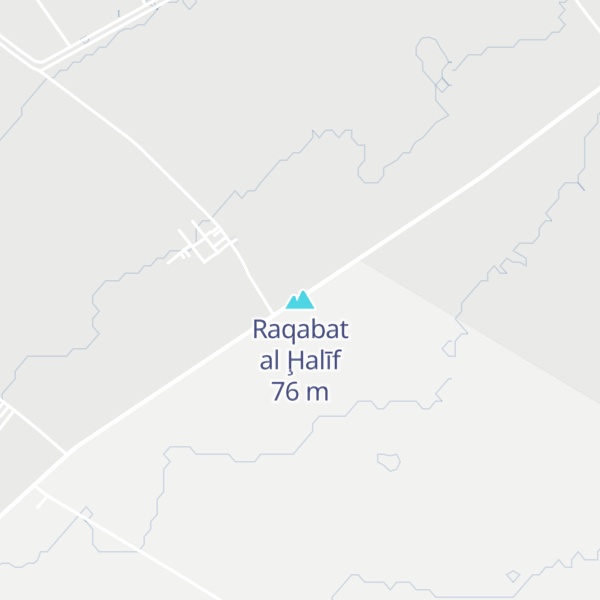 Map of Raqabat al Ḩalīf
