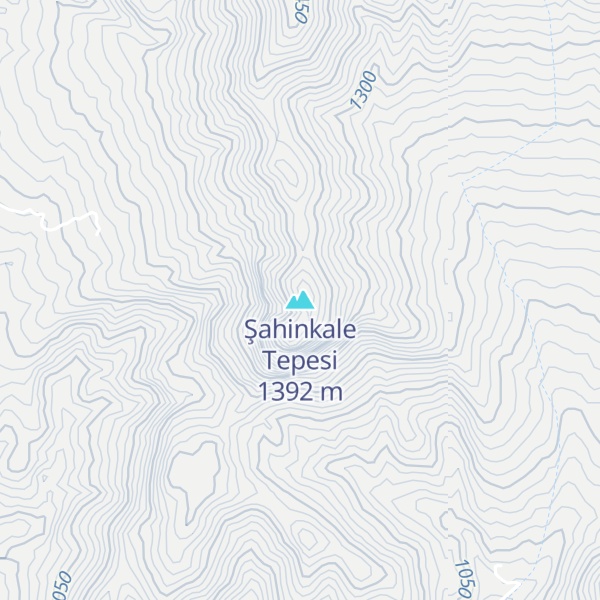 Map of Şahinkale Tepesi