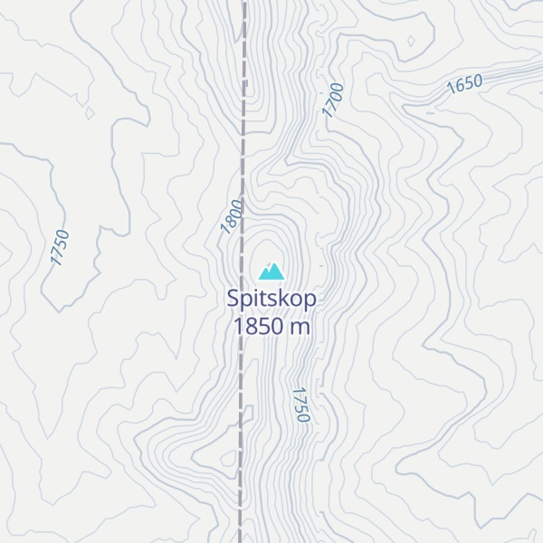 Map of Spitskop