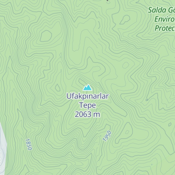 Map of Ufakpınarlar Tepe