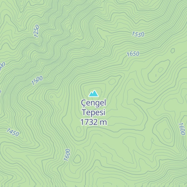 Map of Çengel Tepesi