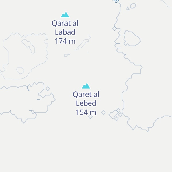 Map of Qaret al Lebed