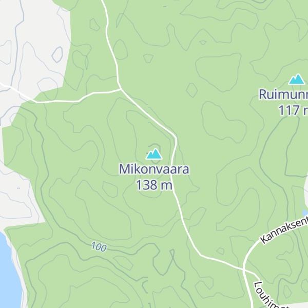 Map of Mikonvaara