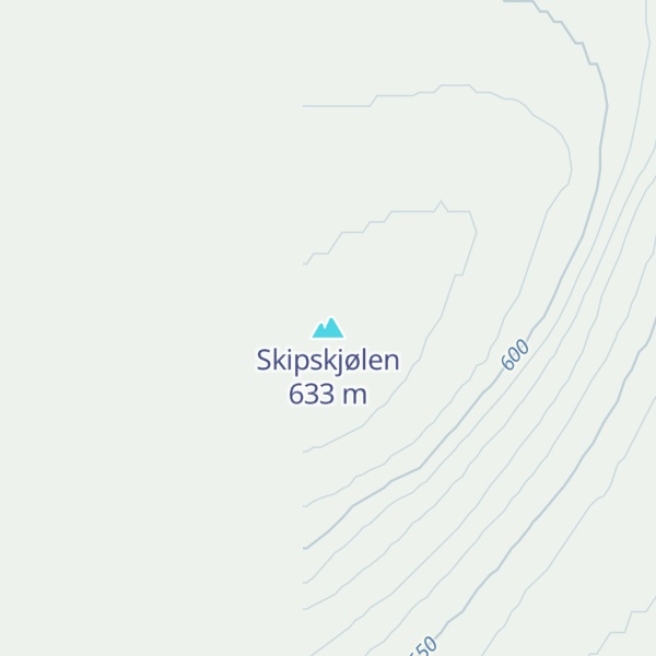 Map of Skipskjølen