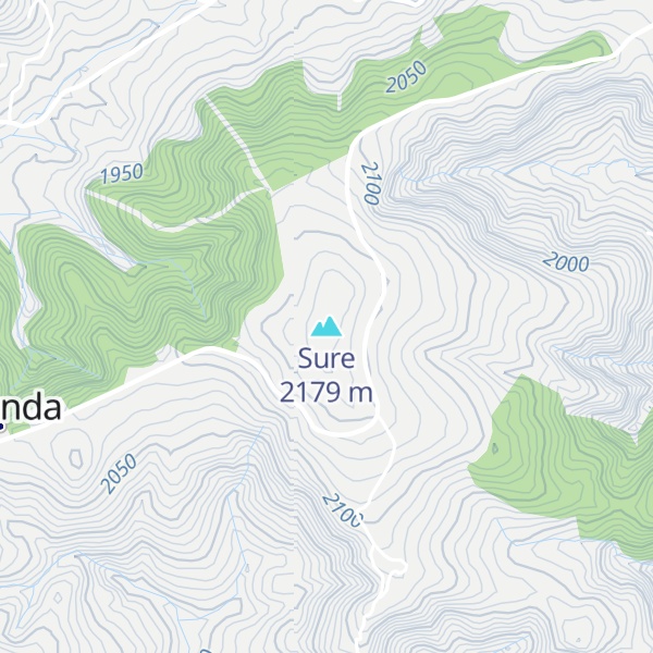 Map of Sure