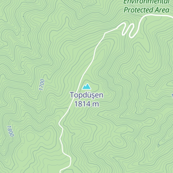 Map of Topdüşen