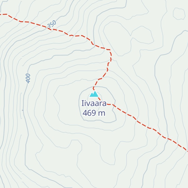 Map of Iivaara