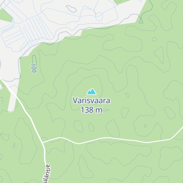 Map of Varisvaara