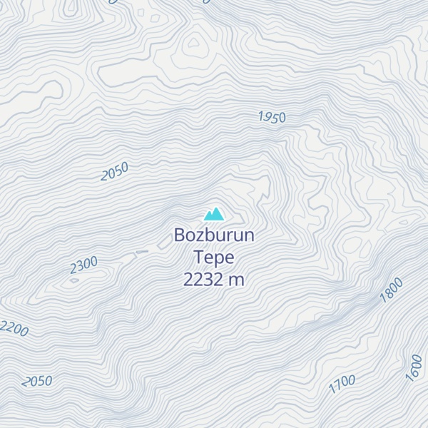 Map of Bozburun Tepe