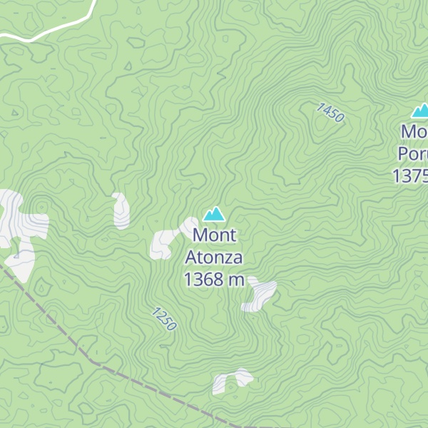 Map of Mont Atonza