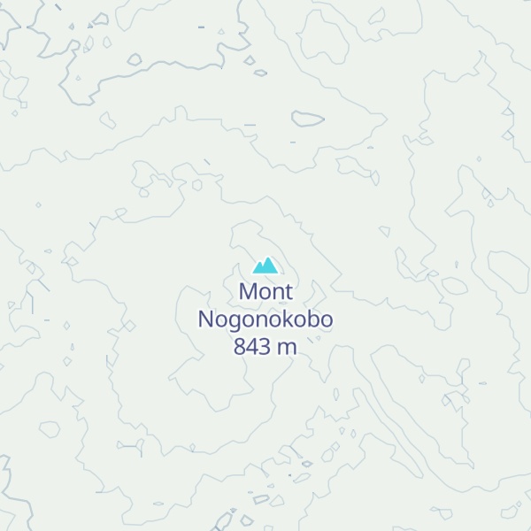 Map of Mont Nogonokobo