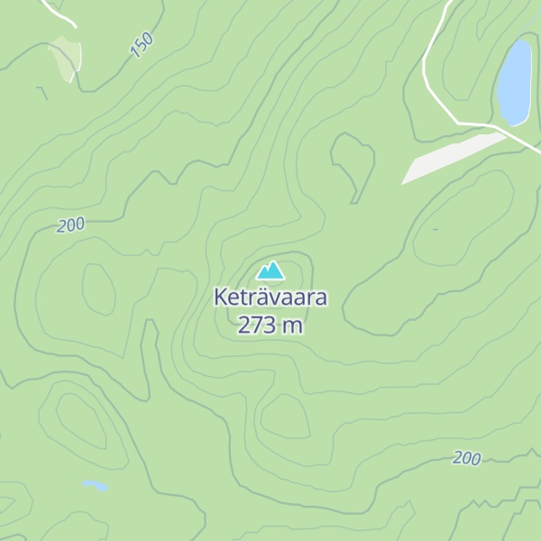 Map of Keträvaara