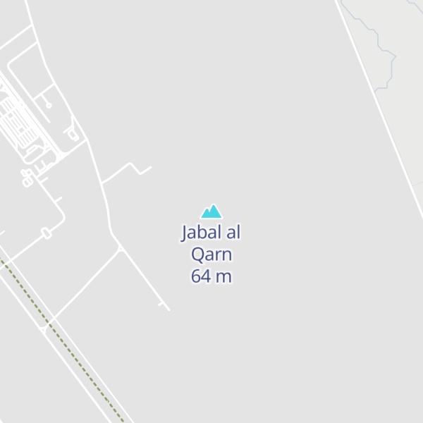 Map of Jabal al Qarn