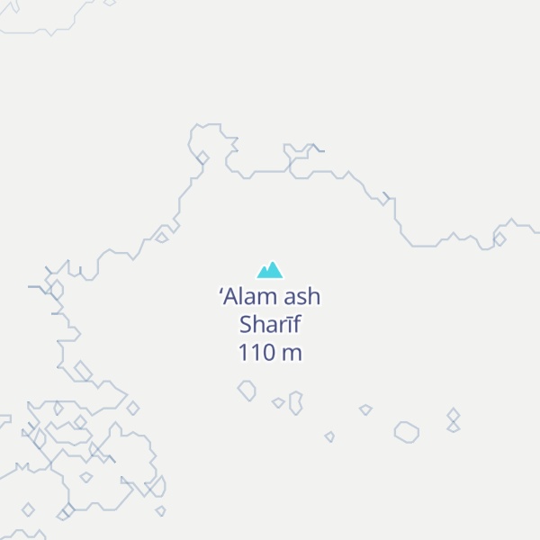 Map of ‘Alam ash Sharīf