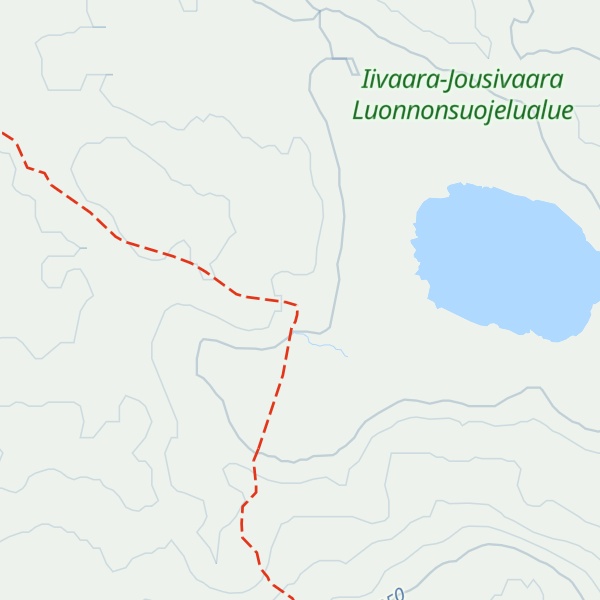 Map of Näätälampi autiotupa