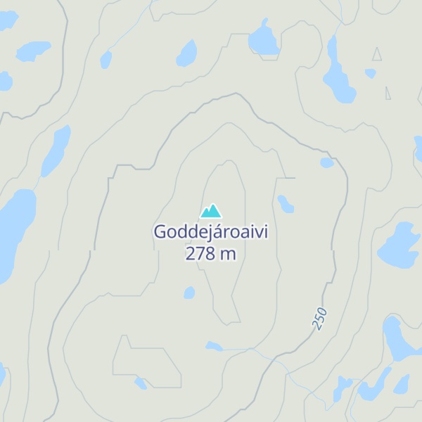 Map of Goddejároaivi