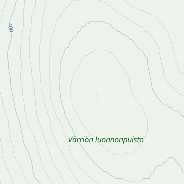 Map of Pulkkatunturi