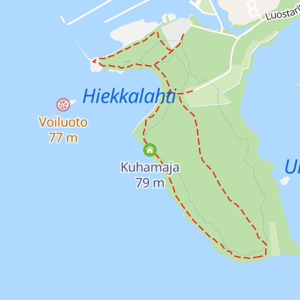 Map of Kuhamaja