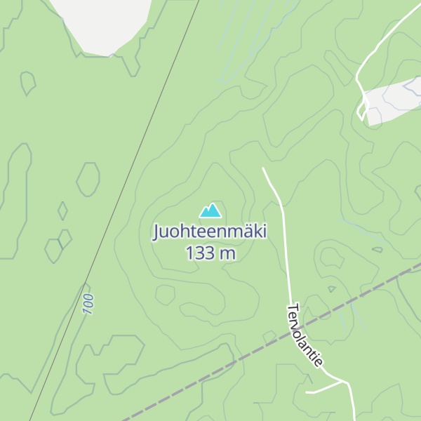 Map of Juohteenmäki
