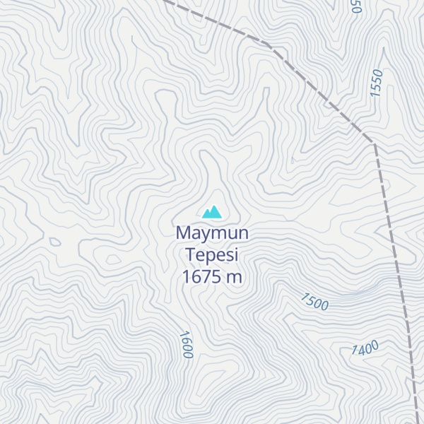 Map of Maymun Tepesi