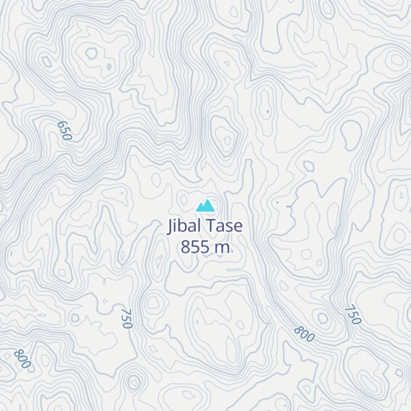 Map of Jibal Tase