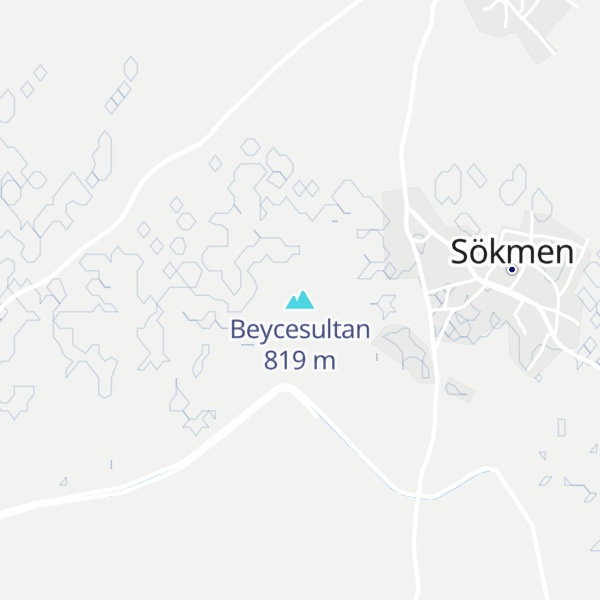 Map of Beycesultan