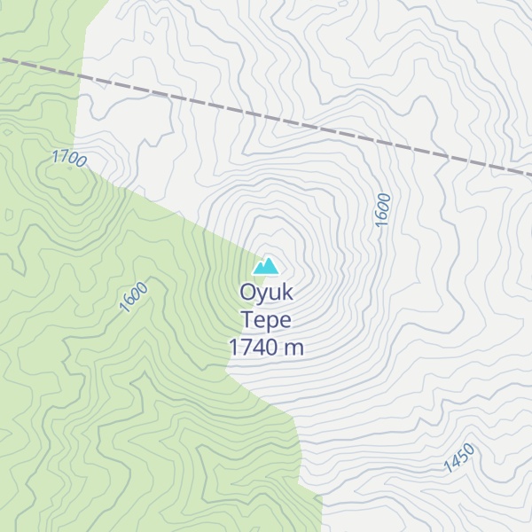 Map of Oyuk Tepe
