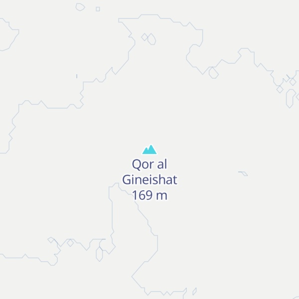 Map of Qor al Gineishat