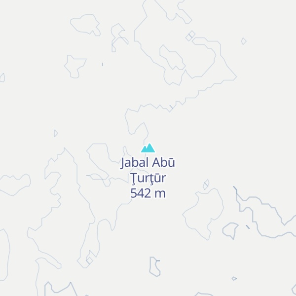 Map of Jabal Abū Ţurţūr