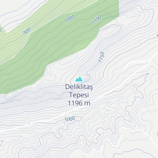 Map of Deliklitaş Tepesi