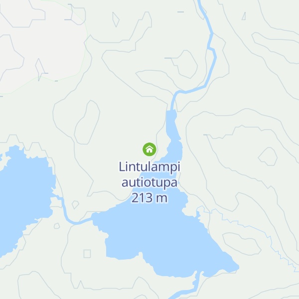 Map of Lintulampi autiotupa