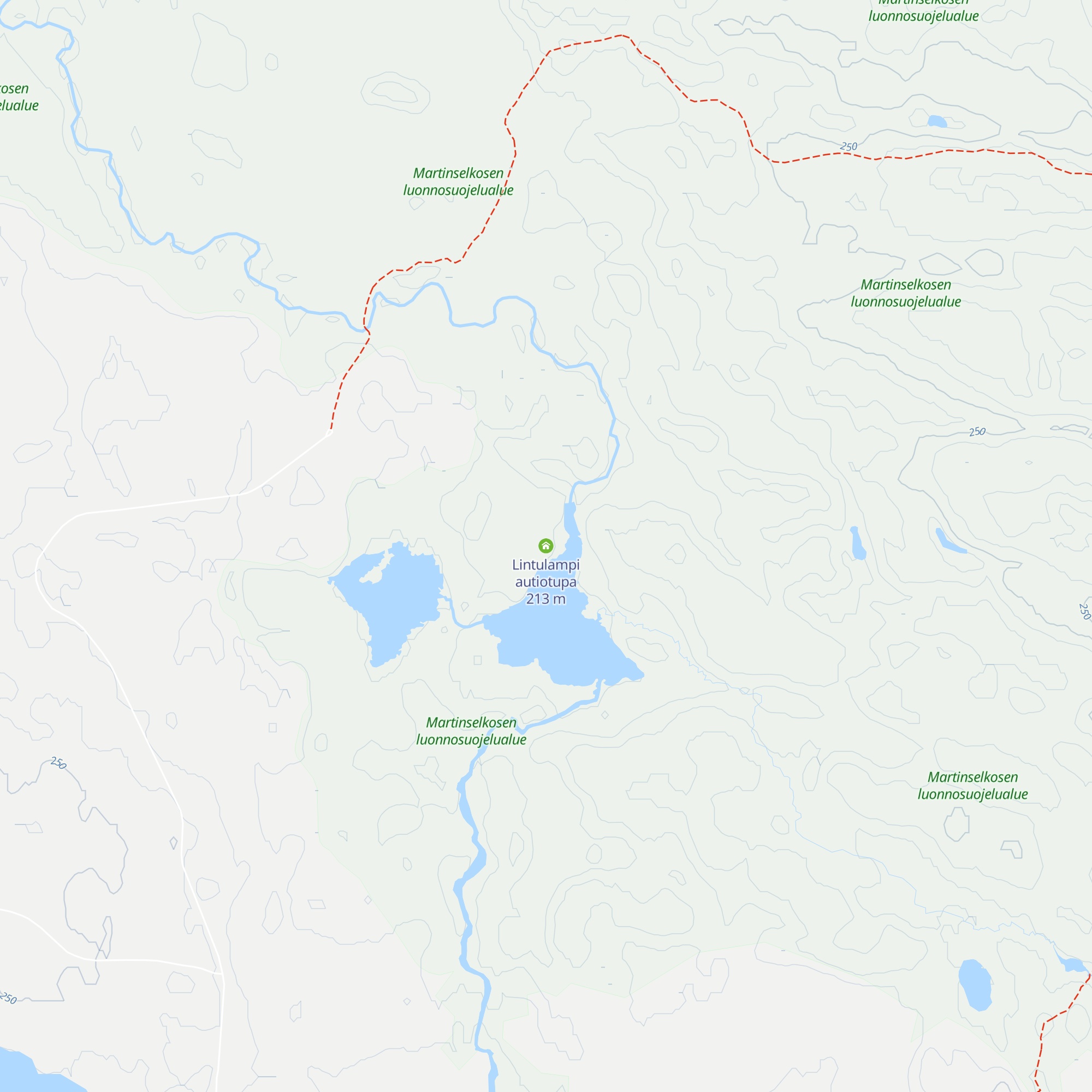 Lintulampi autiotupa map