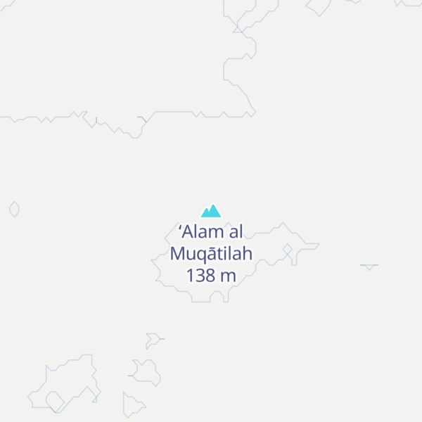 Map of ‘Alam al Muqātilah