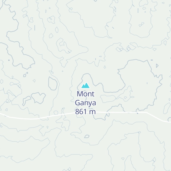 Map of Mont Ganya